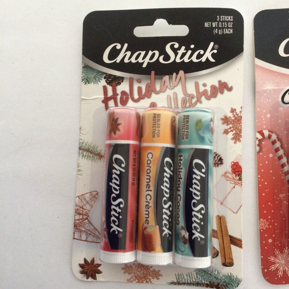 CHAP STICK HOLIDAY LIP BALM 2 PACKS NWT - Picture 4 of 7